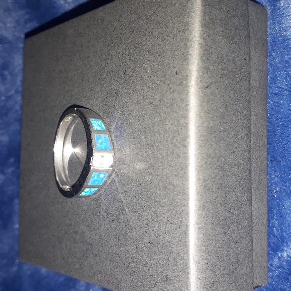 925 Opal Ring - Picture 1 of 3